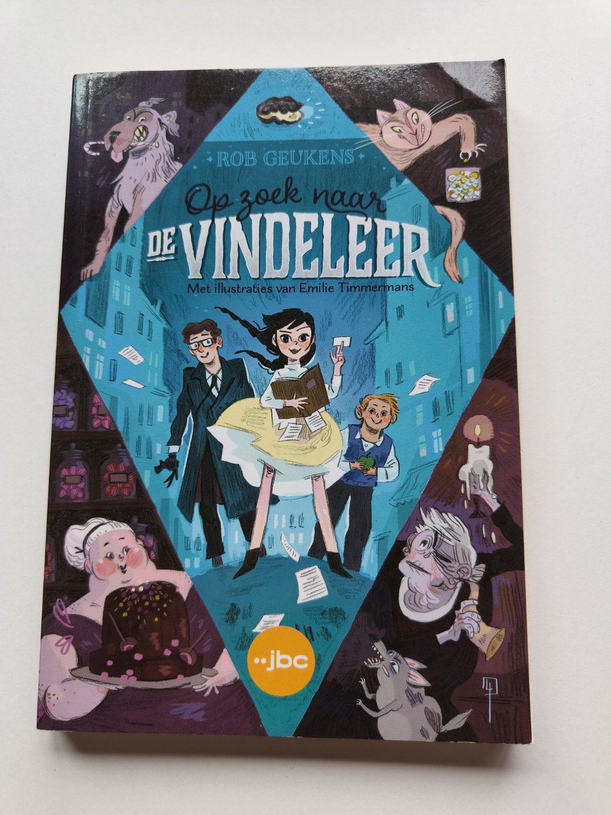 Op zoek naar de Vindeleer, Ophalen, Rob Geukens, Zo goed als nieuw, Fictie