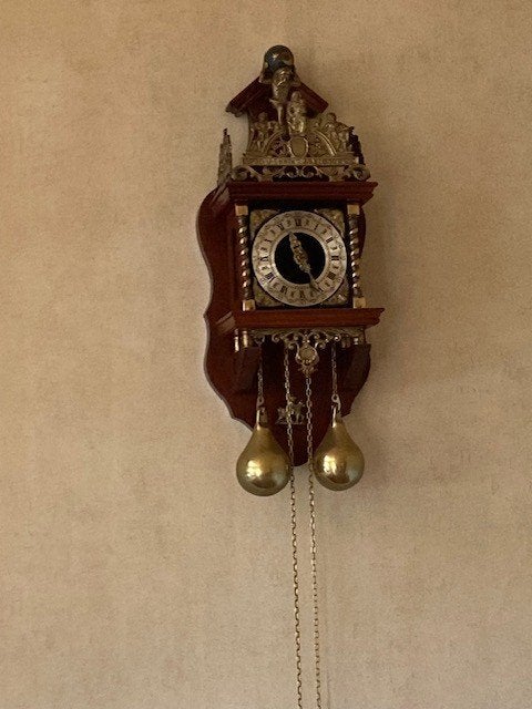 klok vintage, Ophalen