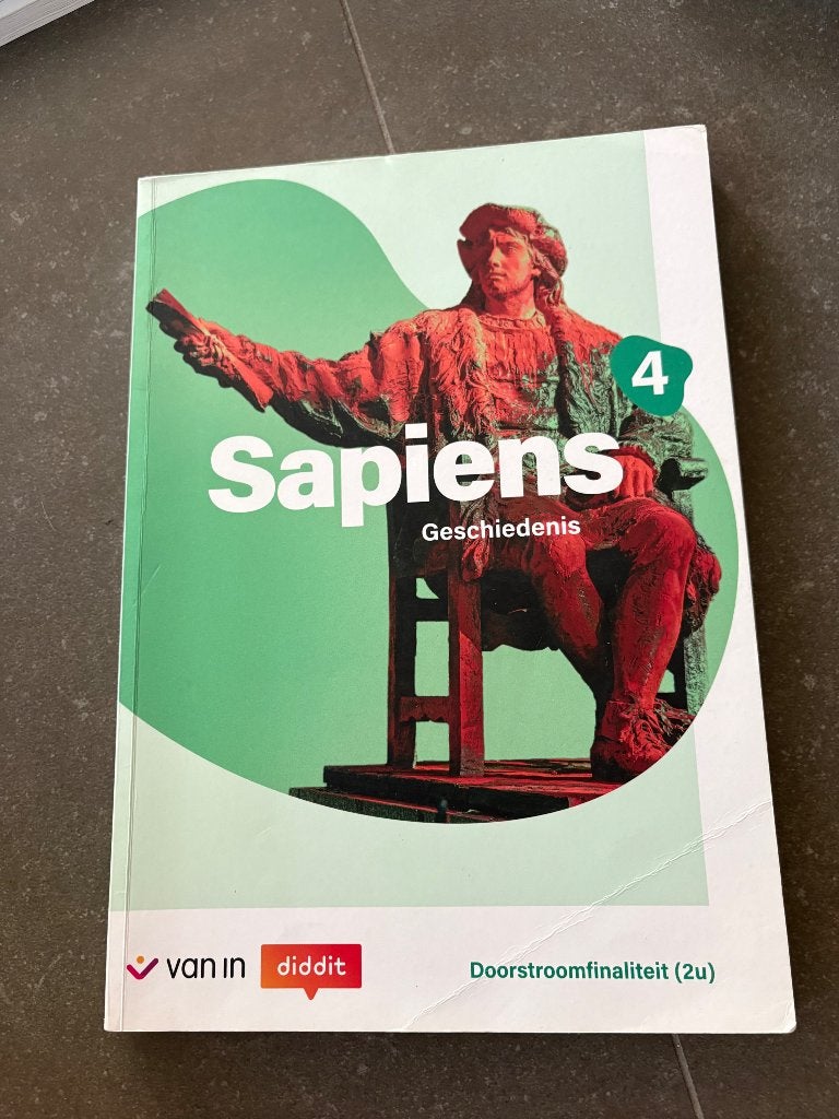 Sapiens geschiedenisboeken 4,5,6, Livres, Livres scolaires, Histoire, Enlèvement ou Envoi, Comme neuf, Van In