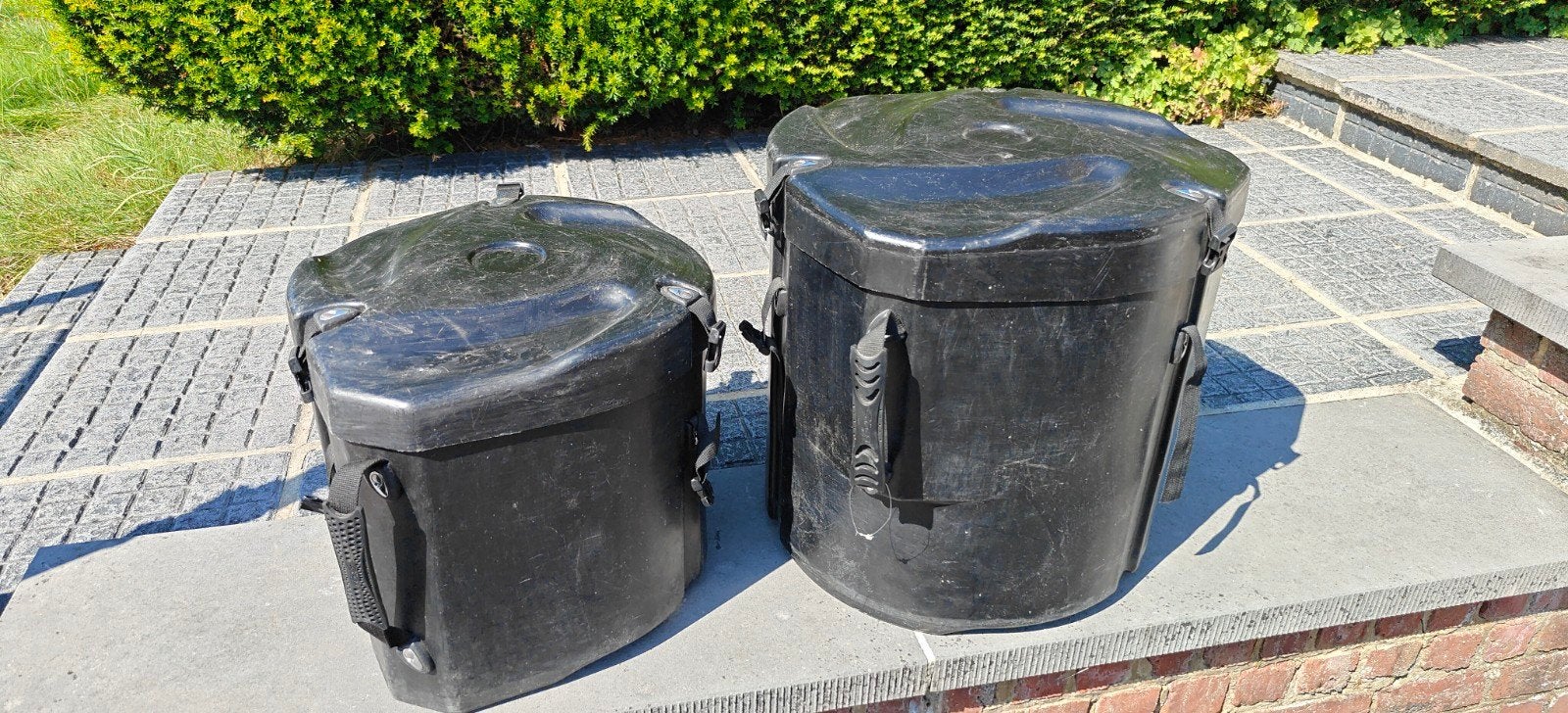 Stagg hardcases 12" - 14", Muziek en Instrumenten, Ophalen, Gebruikt, Overige merken