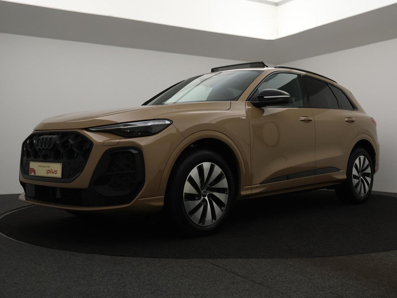 Audi Q5 AUDI Q5 2.0TFSI MHEV 204PK *AUTOMAAT*PANODAK*TREKHAA, Autos, Achat, Anti démarrage, Q5, Beige