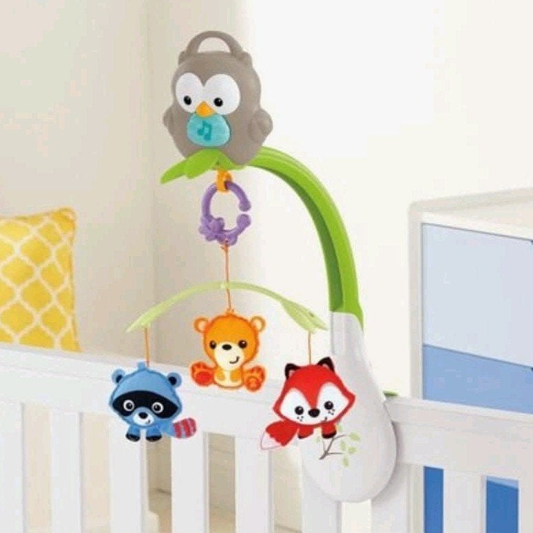 Fisher-price 3in1 woodland mobiel, Enlèvement