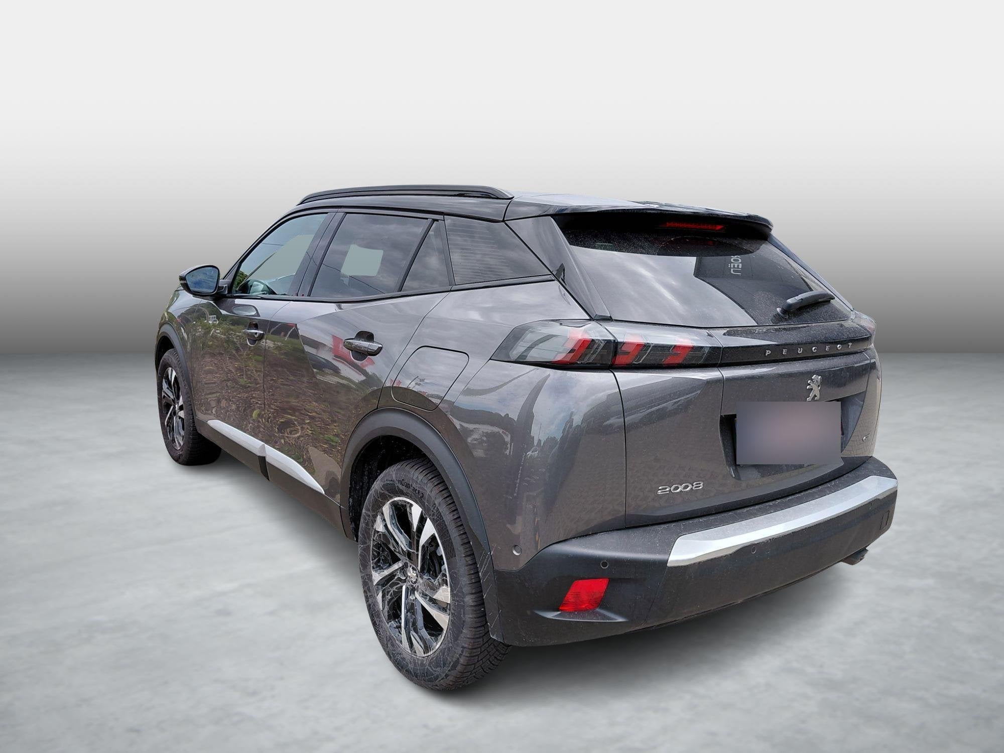 Peugeot 2008 1.5 BlueHDi 96kW S&S EAT8 GT Line, Auto's, Stof, Gebruikt, Zwart, Automatische klimaatregeling