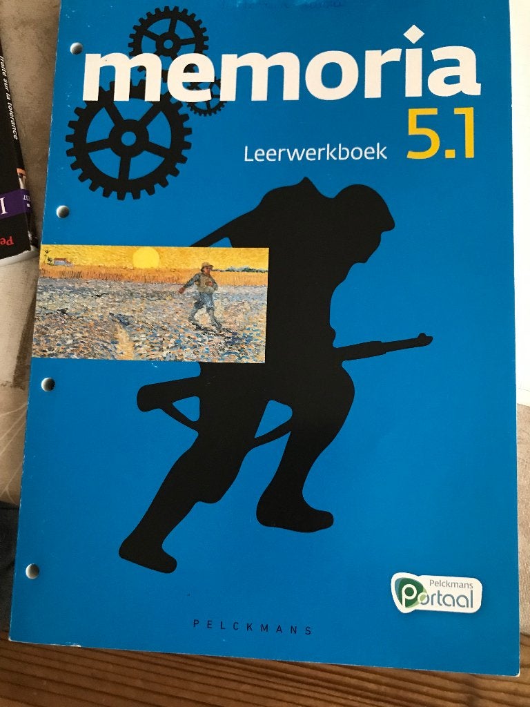 Memoria 5.1 Leerwerkboek, Boeken, Schoolboeken, ASO, Editions PELCKMANS, Geschiedenis, Nieuw