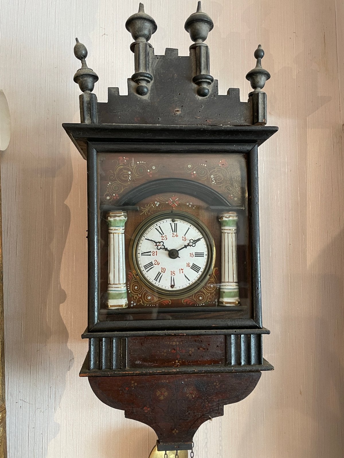 Horloge murale ancienne de la Forêt-Noire (XIXe siècle), Antiquités & Art, Antiquités | Horloges, Enlèvement