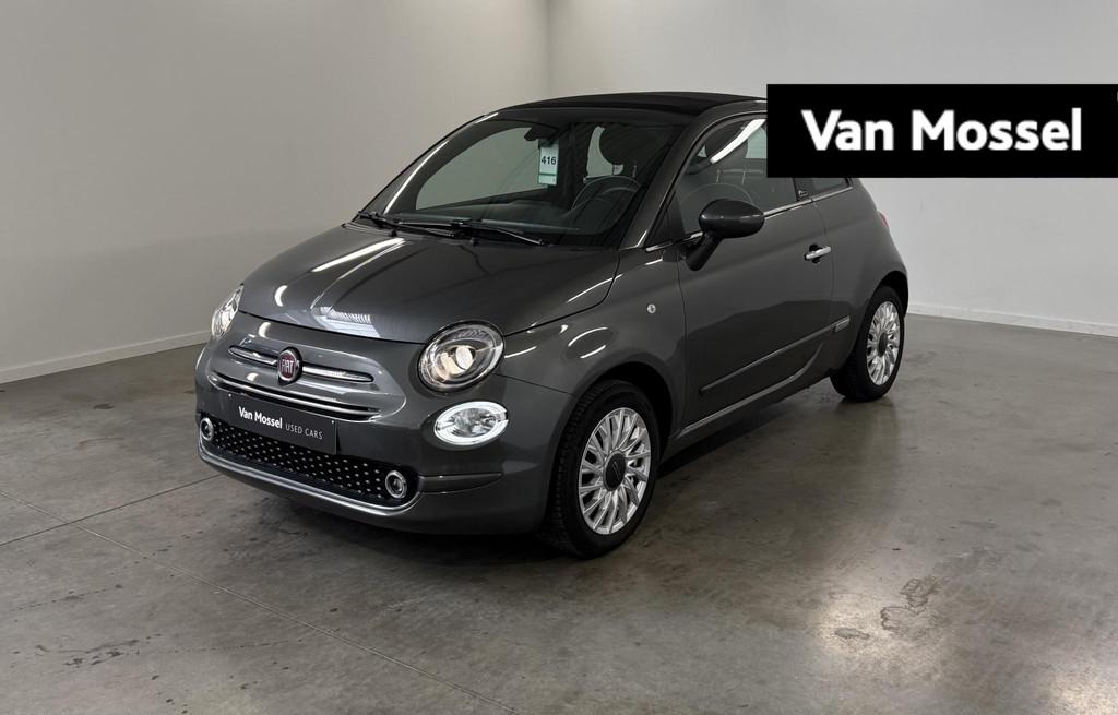 Fiat 500C 1.2 69 MTA Lounge, 4 zetels, Stof, Gebruikt, 4 cilinders