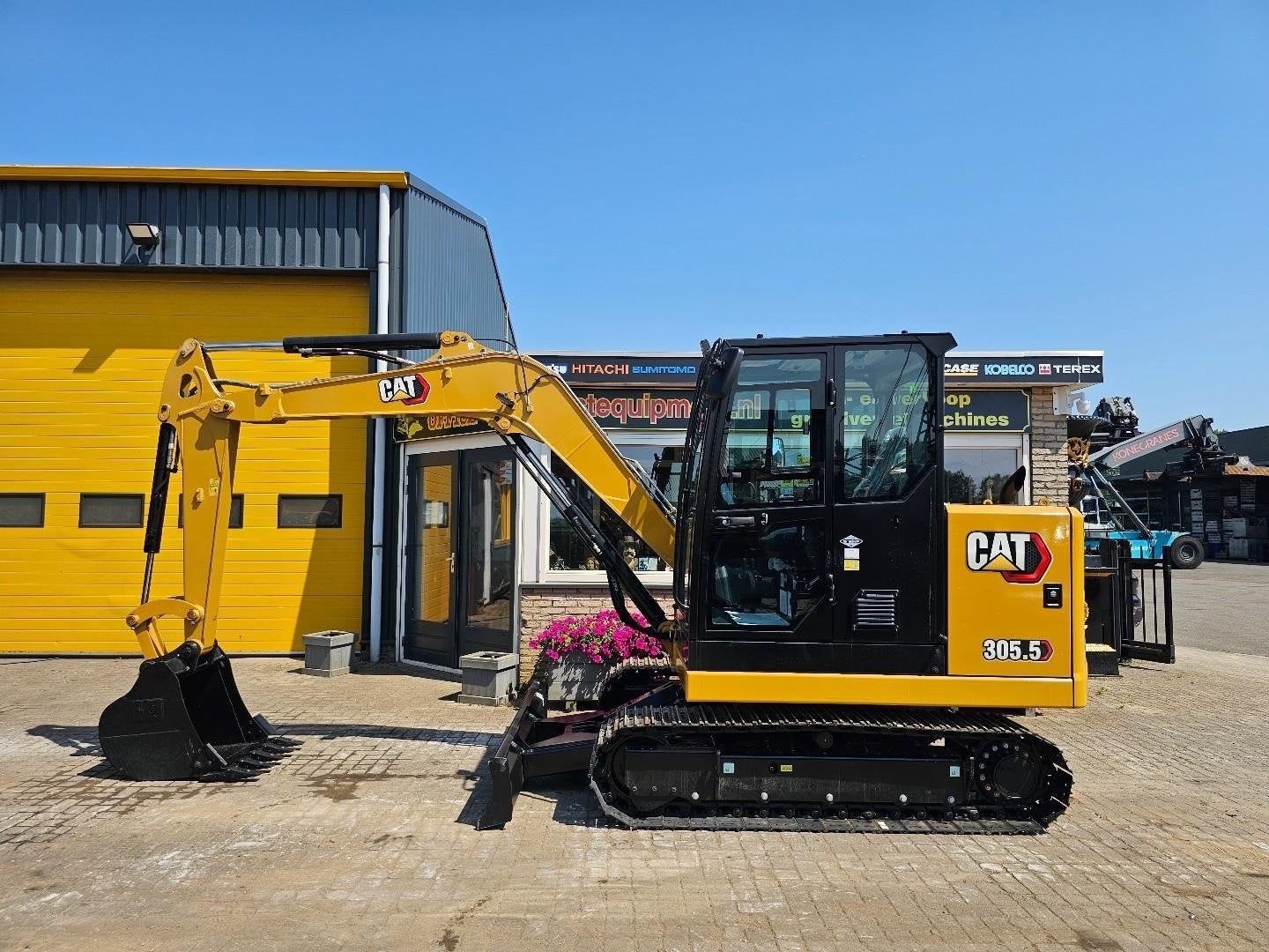 Caterpillar 305.5 WE1734, Zakelijke goederen, Machines en Bouw | Kranen en Graafmachines, Graafmachine