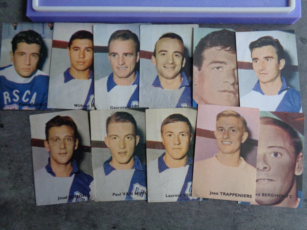 images FOOT  ANDERLECHT RSC années 60 11x VAN HIMST JURION, Envoi