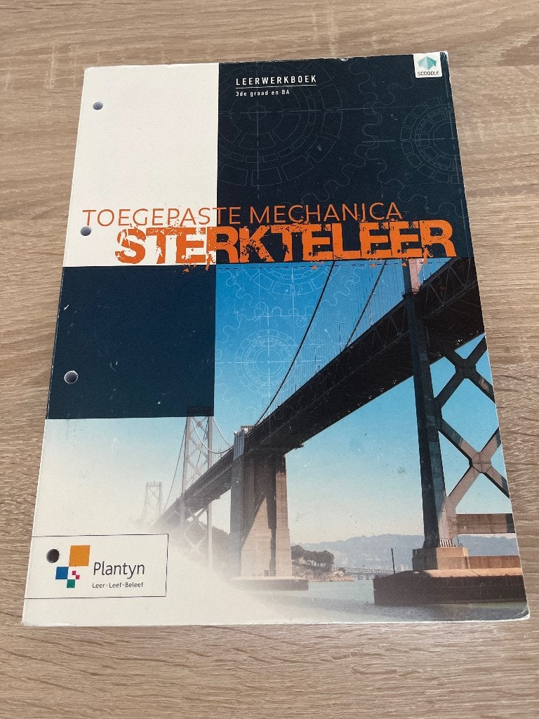Sterkteleer mechanica, Livres, Livres scolaires, Plantyn, Comme neuf, Enlèvement, Secondaire
