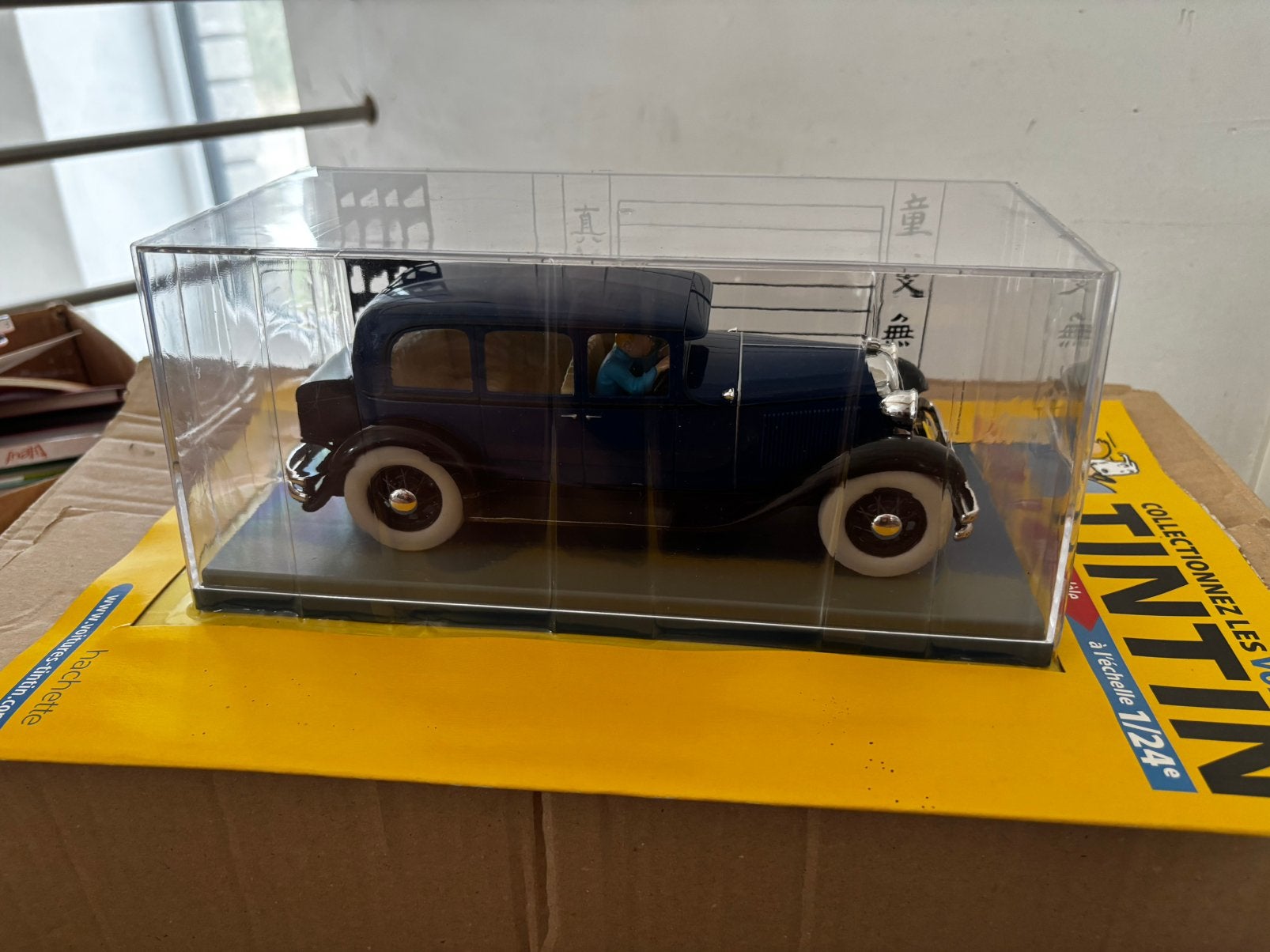 Voiture Tintin échelle 1:24e - n15 La voiture pour Nanking, Ophalen, Nieuw, Auto