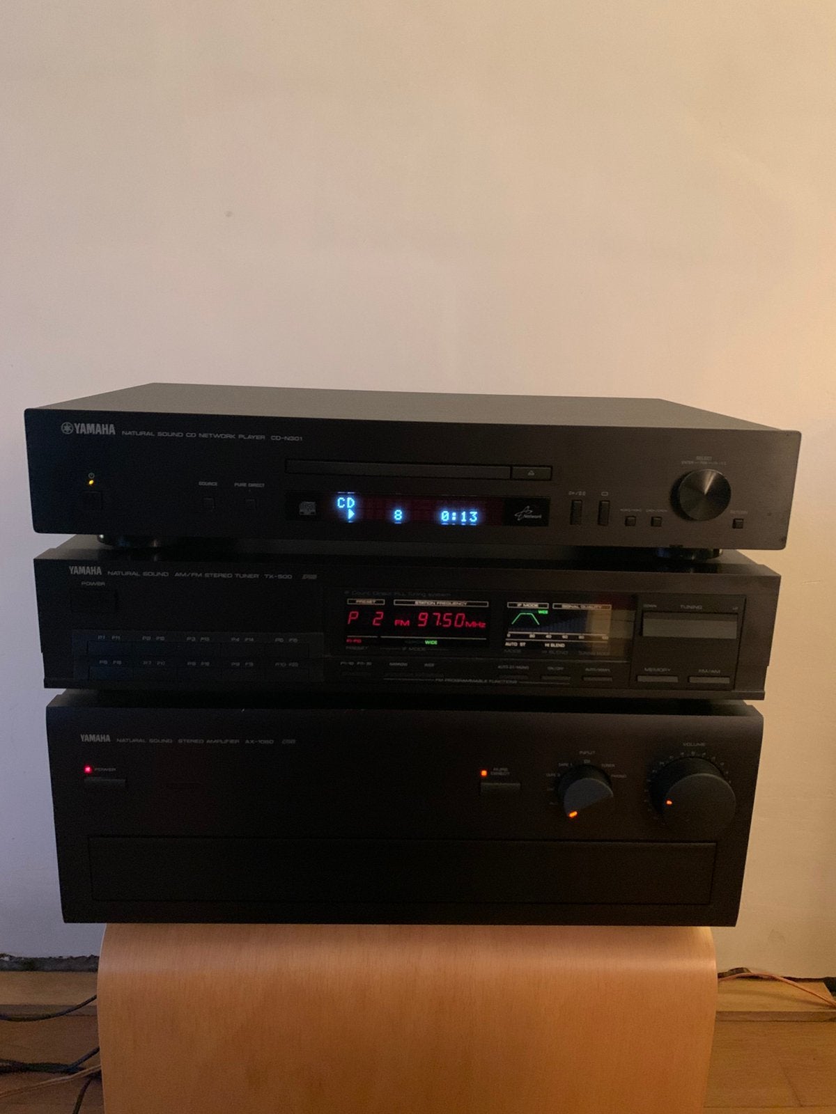 Versterker YAMAHA AX1050 topmodel, Enlèvement, Reconditionné, 120 watts ou plus, Yamaha