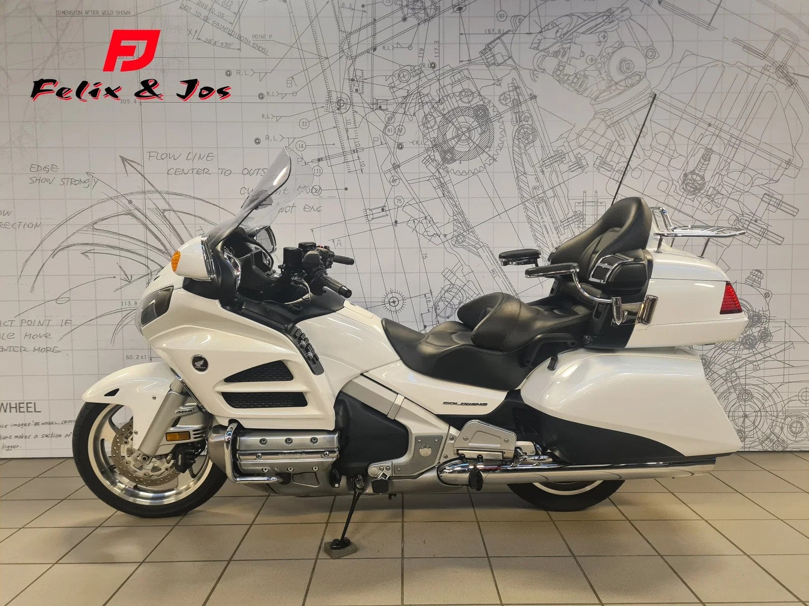 Honda GL 1800 Goldwing (bj 2015), Meer dan 35 kW, Toermotor, Handgeschakeld, 1800 cc