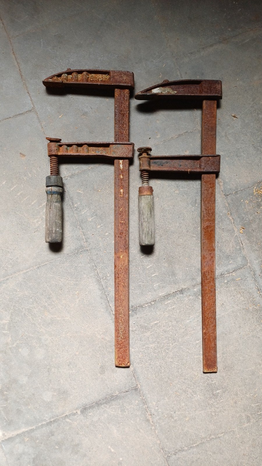 lijmklemmen sergeanten 2 stuks, Doe-het-zelf en Bouw, Ophalen