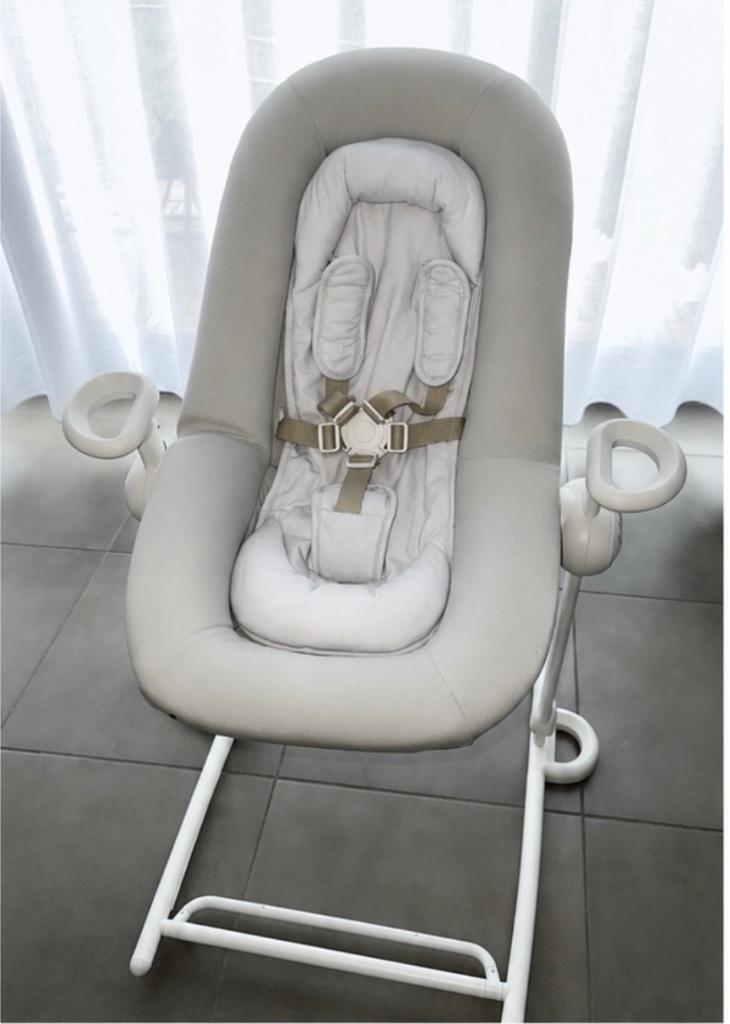 Chaise BEABA Up & Down Plus Greige, Autres marques, Comme neuf, Enlèvement, Avec ceinture(s)