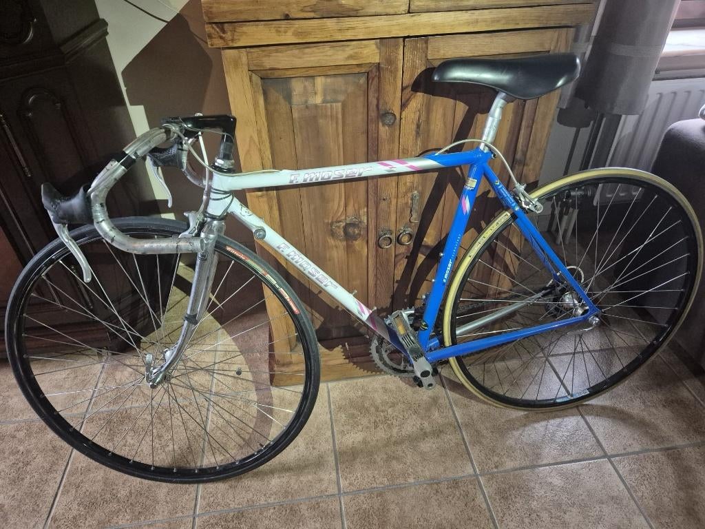 Koersfiets (MOSER) maat 50 cm, Fietsen en Brommers, Staal, 49 tot 53 cm, Zo goed als nieuw, Dames