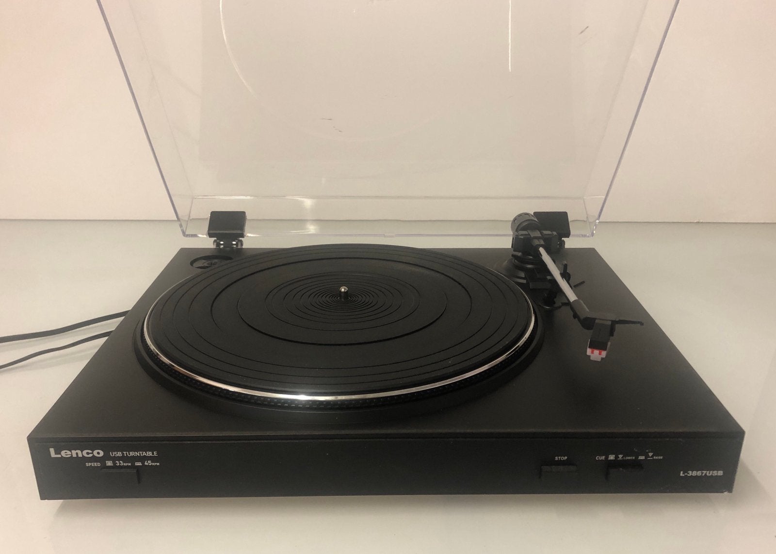 Platine Vinyle Lecteur Turtable Lenco Neuf, Enlèvement, Comme neuf