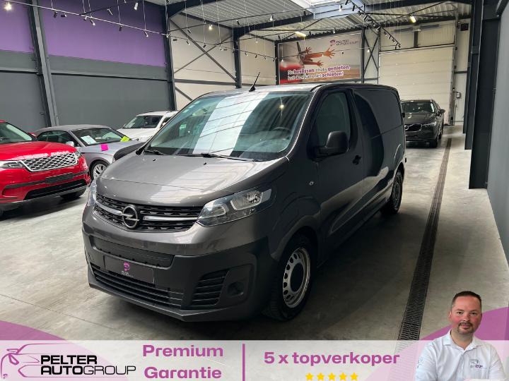Opel Vivaro Vivaro E50 KWh L1H1 136pk Bj.2022, Auto's, Zwart, Leder en Stof, Opel, 5 deurs