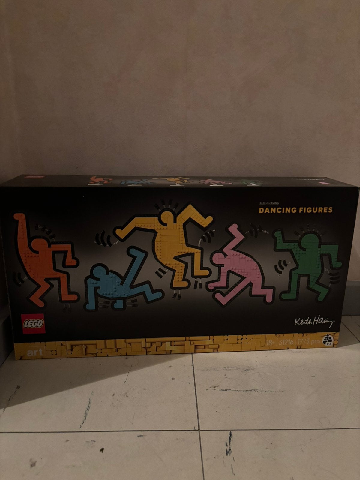 Keith Haring Dancing Figures Lego Set 31216, Gebruikt, Overige thema's, Lego, Overige typen