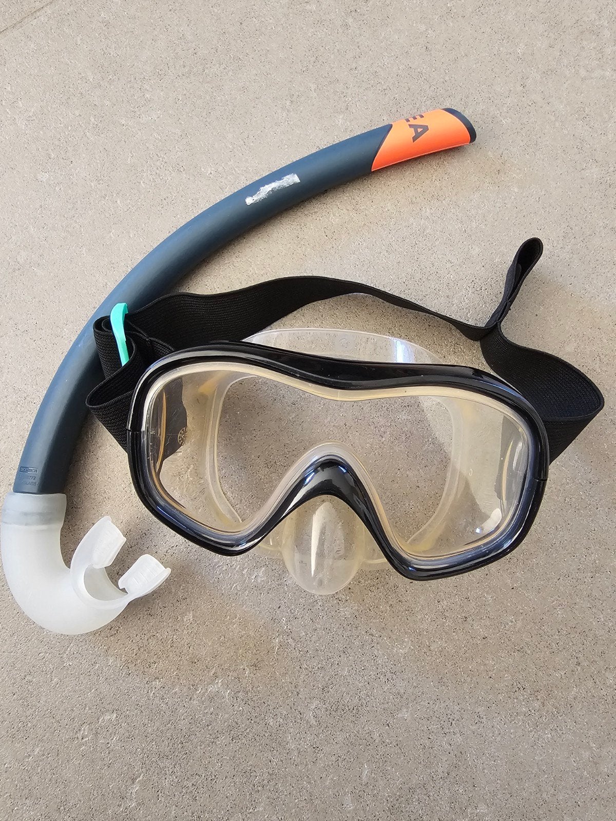 Duikbril en snorkel voor kinderen 10j-16j NIEUW, Enlèvement ou Envoi, Tuba