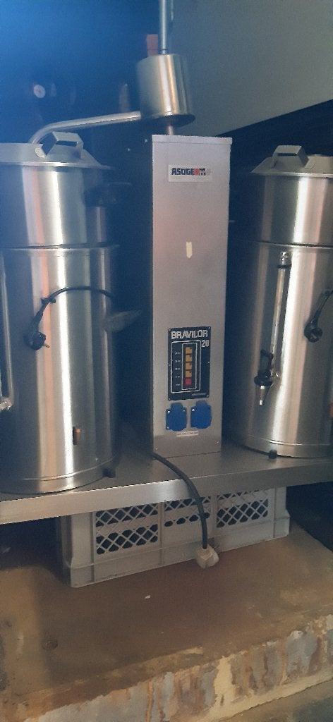 grote perculator, Ophalen, Gebruikt