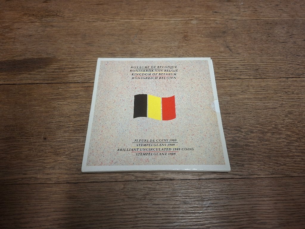 Belgische Muntenset 1989 – Stempelglans (BU), Enlèvement, Série