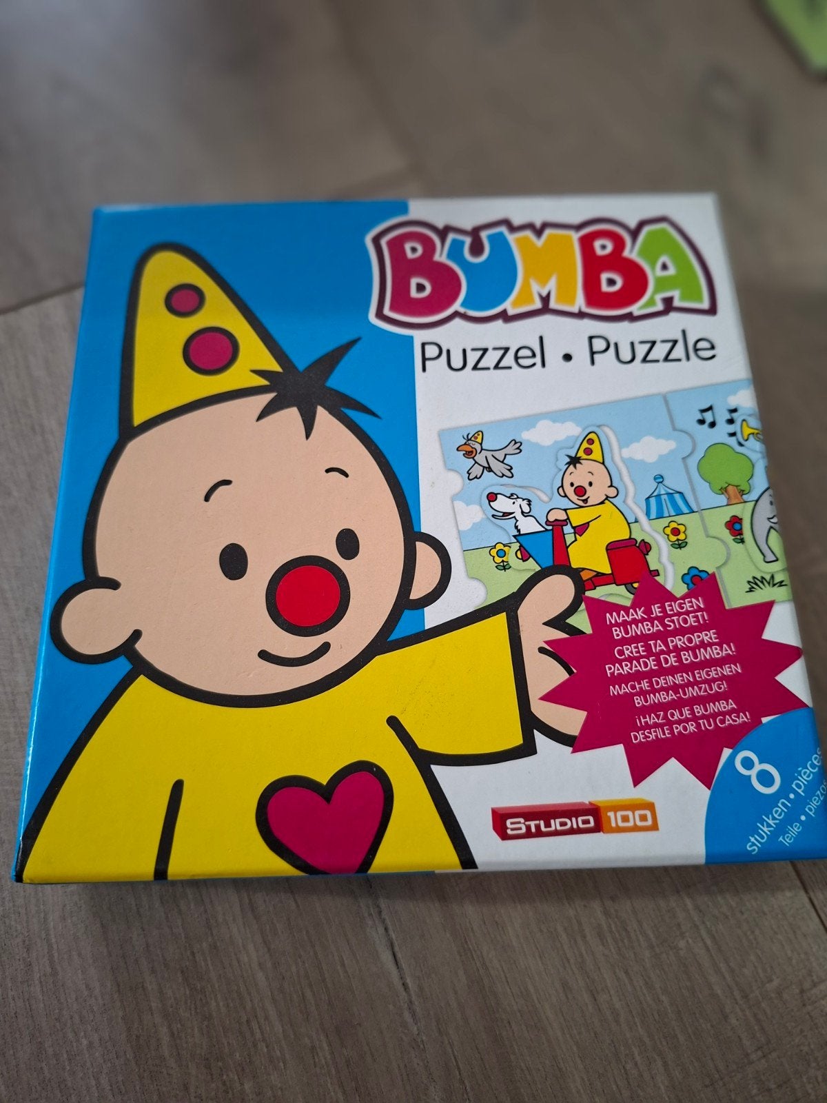 Leuke puzzel van Bumba, Enlèvement ou Envoi, Moins de 10 pièces, Utilisé, 2 à 4 ans