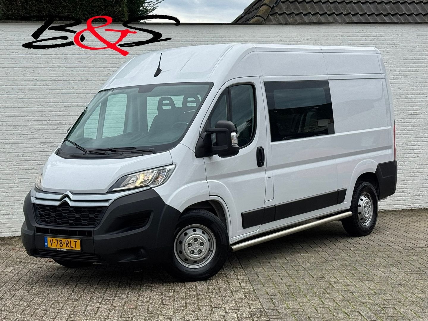 Citroën Jumper 2.2 BlueHDi 140 L2H2 3.5t 6 pers Camera Carpl, Electronic Stability Program (ESP), Citroën, Wit, Bedrijf