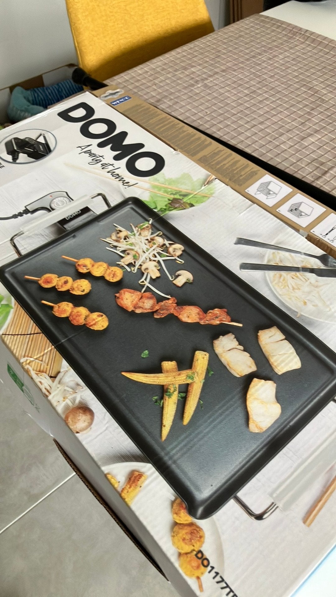 Teppanyaki, Electroménager, Appareils à gourmet, Enlèvement, Comme neuf