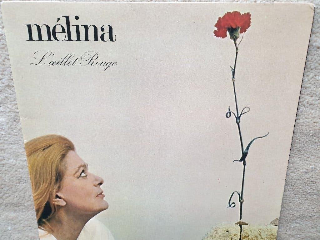 Mélina Mercouri: L'Oeillet Rouge - lp, Ophalen of Verzenden, Zo goed als nieuw, LP