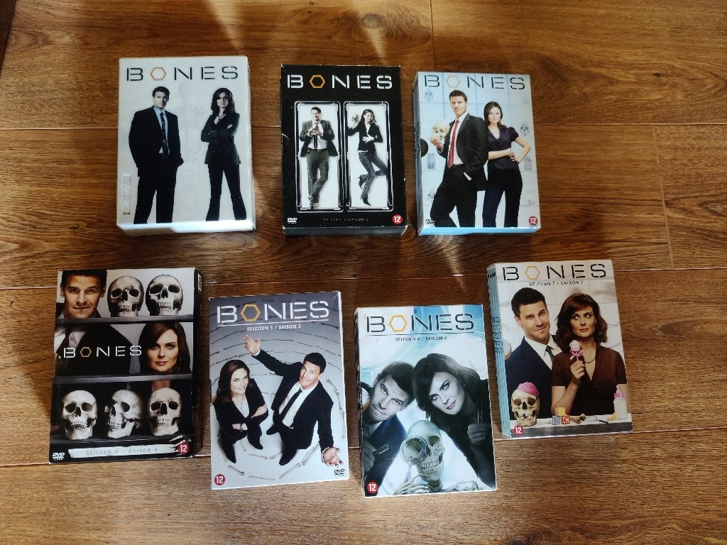 Bones DVD seizoen 1 t.e.m. 7, Cd's en Dvd's, Dvd's | Tv en Series, Ophalen, Nederlands, Nederlands, Misdaad