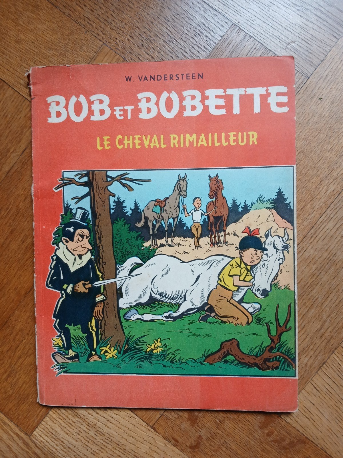 Bob et Bobette 39 le cheval rimailleur EO Vandersteen, Livres, BD, Une BD, Enlèvement ou Envoi, Utilisé