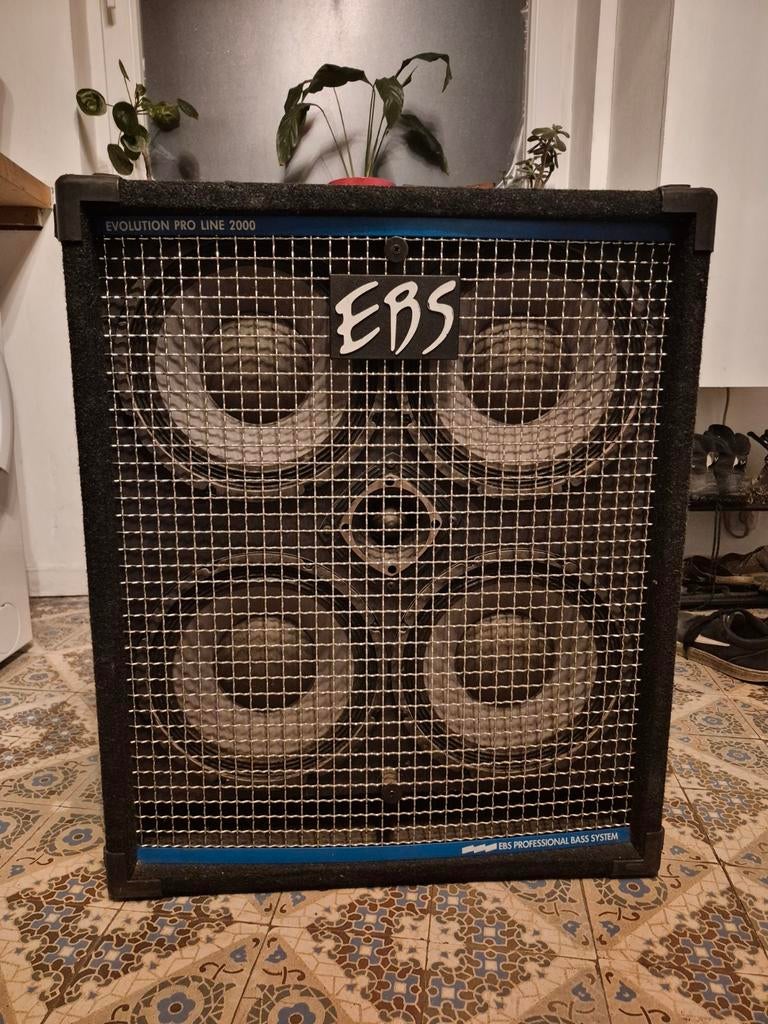 EBS Proline 2000, 4x10" cabinet, Ophalen