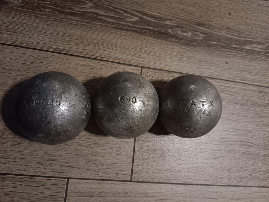 ATX 690 g diameter 75 petanqueballen, Ophalen of Verzenden, Gebruikt, Overige typen