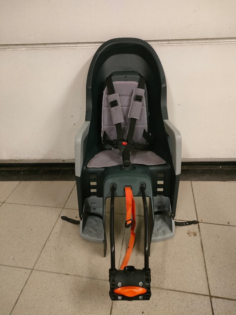 Fietsstoel Polisport Guppy met regenhoes, Fietsen en Brommers, Ophalen, Achterzitje, 9 t/m 18 kg, Polisport Guppy Maxi