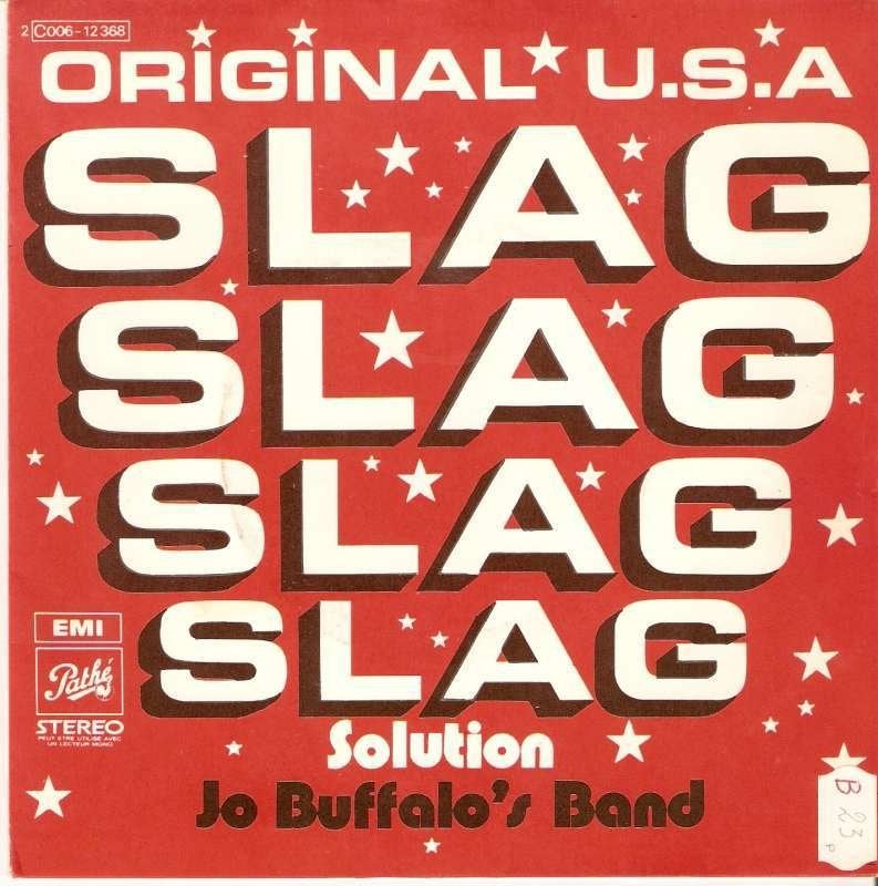 single Jo Buffalo's Band - Slag solution, 7 inch, Ophalen of Verzenden, Zo goed als nieuw, Pop