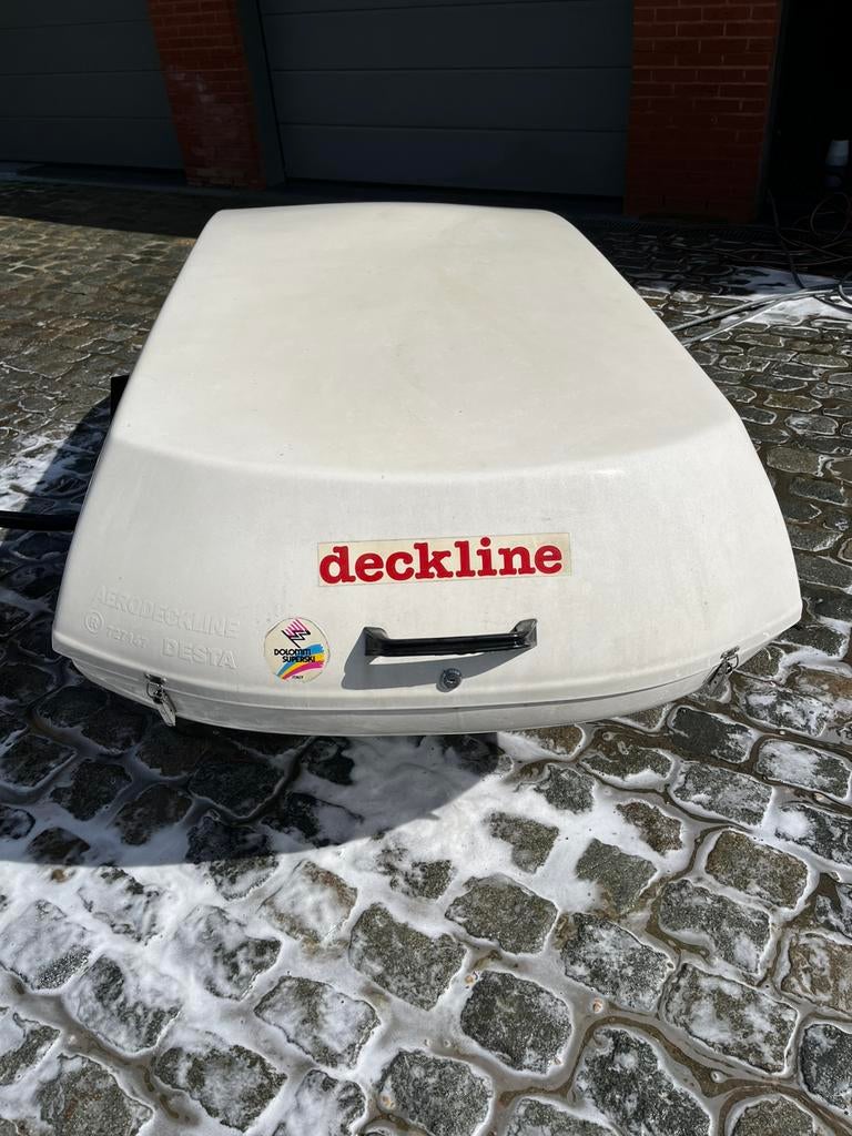 Coffre de toit Deckline, Autos : Divers, Coffres de toit, Enlèvement, Comme neuf
