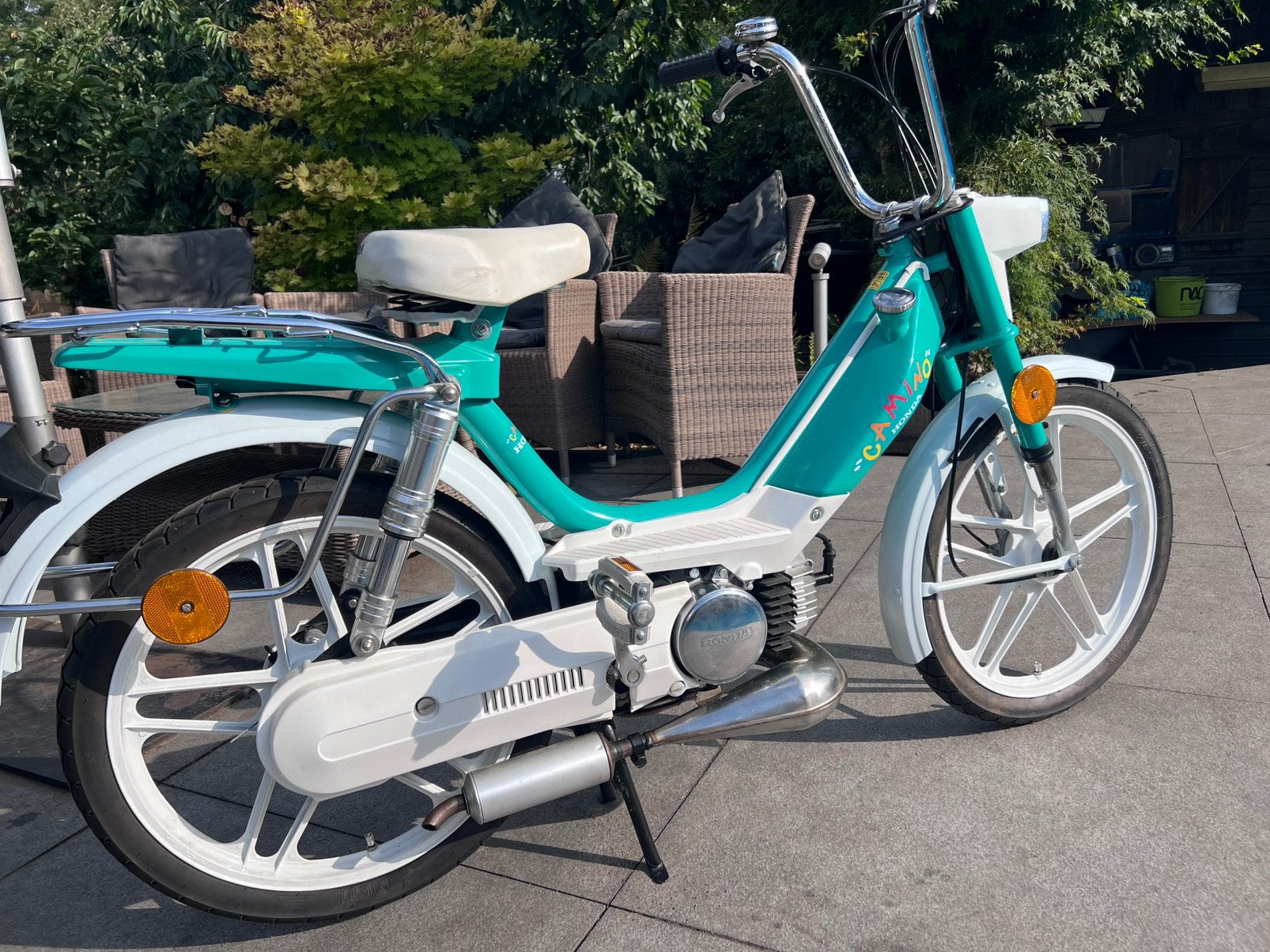 Honda camino prachtige muntgroene  funny klasse A, Ophalen, Zo goed als nieuw
