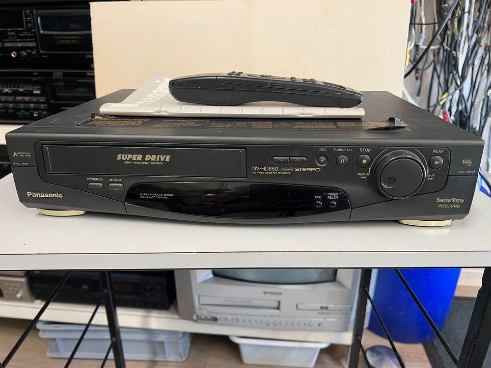 Panasonic NV HD650 - HIFI Stereo - Videorecorder - VHS, Ophalen, Gebruikt, VHS-speler of -recorder
