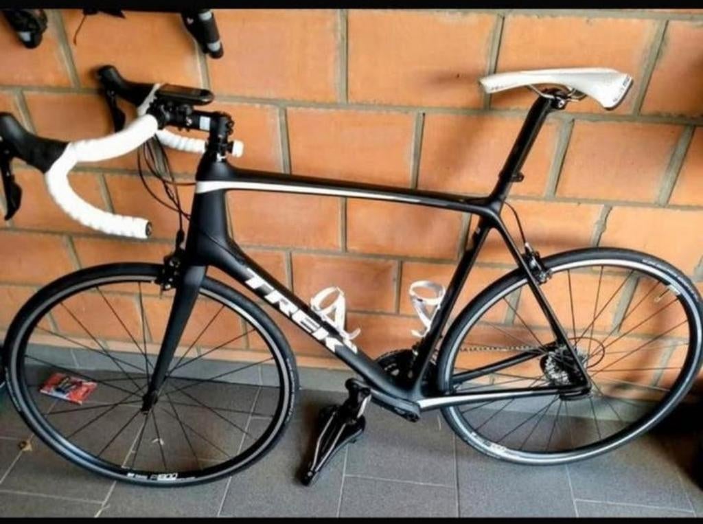 Racefiets trek edmonda maat 62, Fietsen en Brommers, Ophalen, Carbon