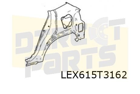 Lexus UX (3/19-) achterscherm Rechts Origineel! 6160176050, Neuf, -, -, Garde-boue