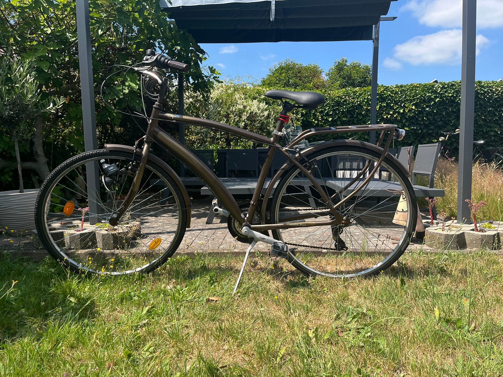 Fiets City 300, Gebruikt, Velgrem, Versnellingen, Ophalen
