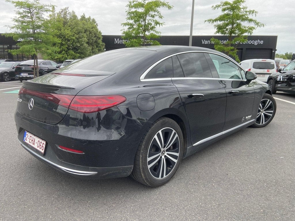 Mercedes-Benz EQE 300 Business Line + LED + CARPLAY + CAMERA, Auto's, Mercedes-Benz, Automaat, Gebruikt, Zwart, 96 kWh