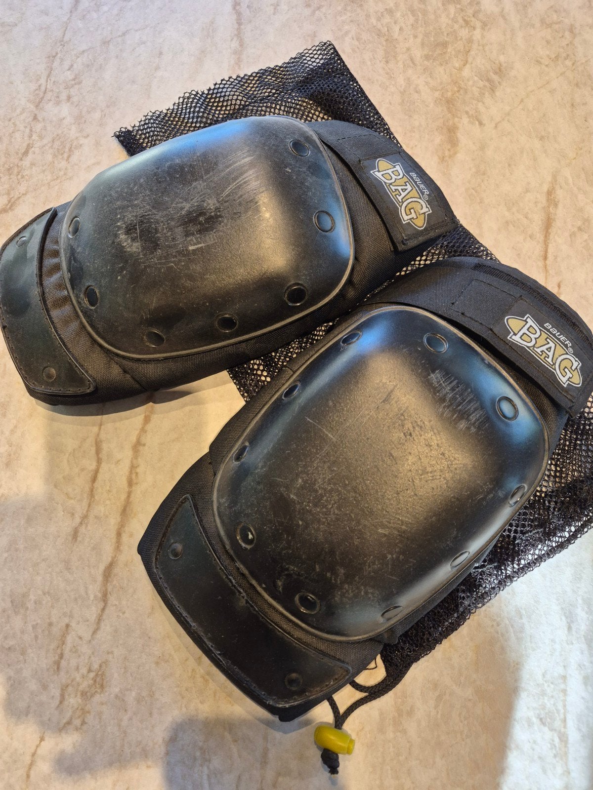 Bauer kniebeschermers, Sport en Fitness, Skeelers, Ophalen, Kinderen, Bauer
