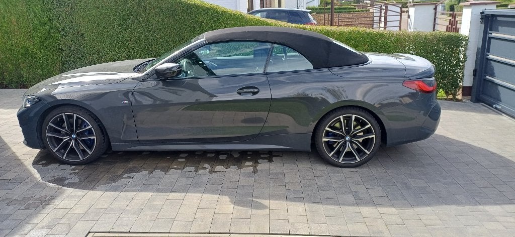 BMW 420i cabriolet, Autos, Cuir, Argent ou Gris, Achat, Cabriolet