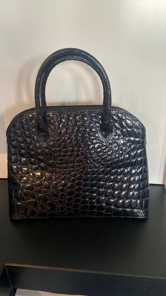 Handtas, Ophalen, 30 cm of meer, Zwart, Minder dan 35 cm