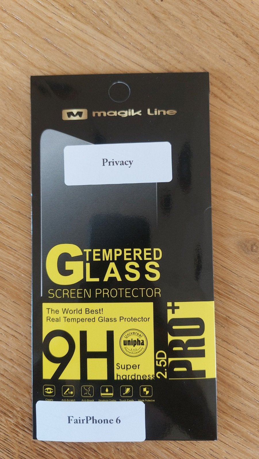 Screen protector FairPhone 6, Telecommunicatie, Mobiele telefoons | Hoesjes en Screenprotectors | Overige merken, Ophalen, Nieuw