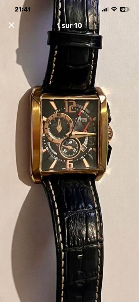 Lotus horloge model 15537/3, Handtassen en Accessoires, Horloges | Heren, Overige merken, Overige materialen, Polshorloge, Ophalen of Verzenden