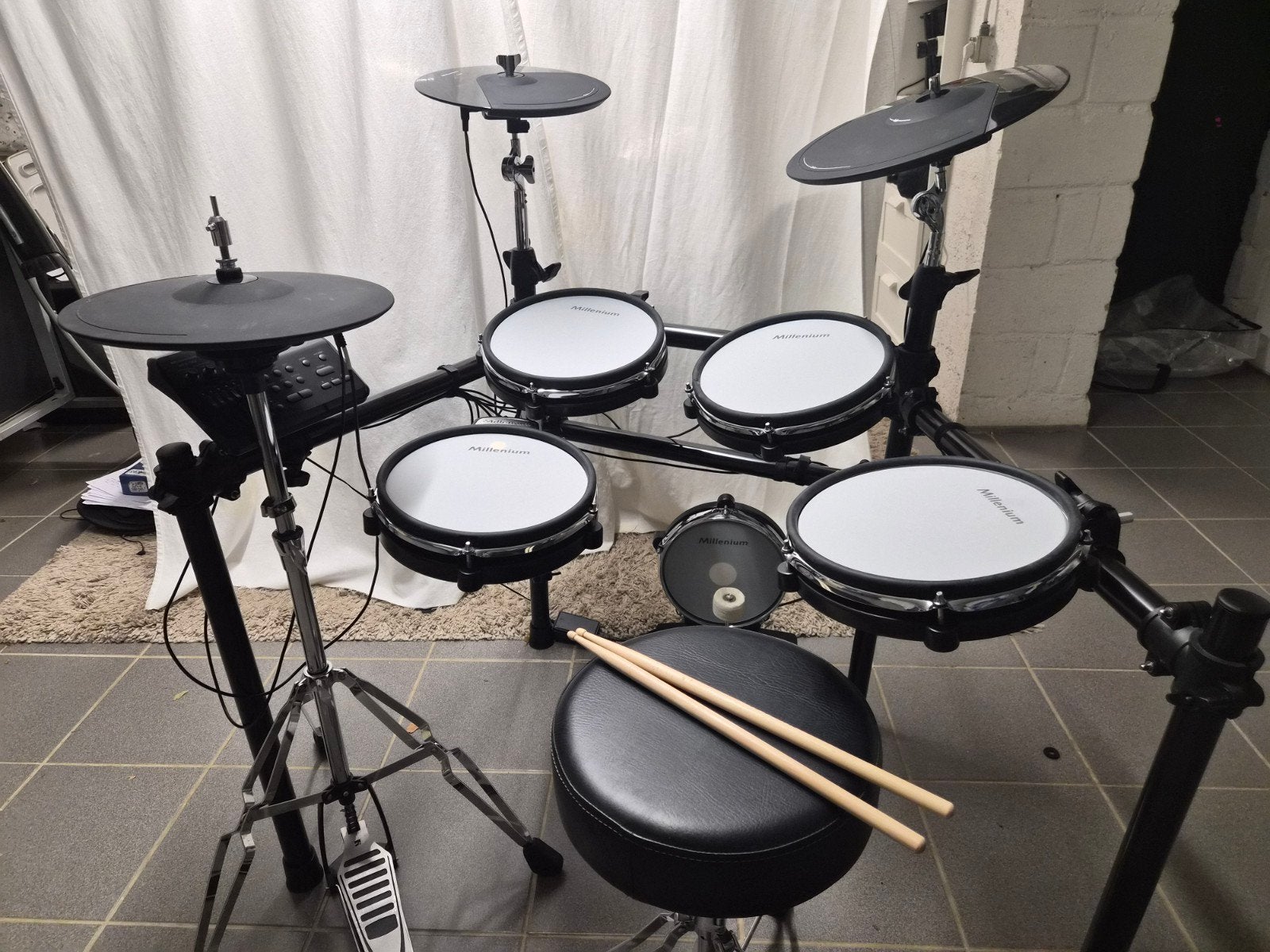 Millenium MPS-750X E-Drum, Muziek en Instrumenten, Elektronisch, Zo goed als nieuw, Ophalen, Overige merken