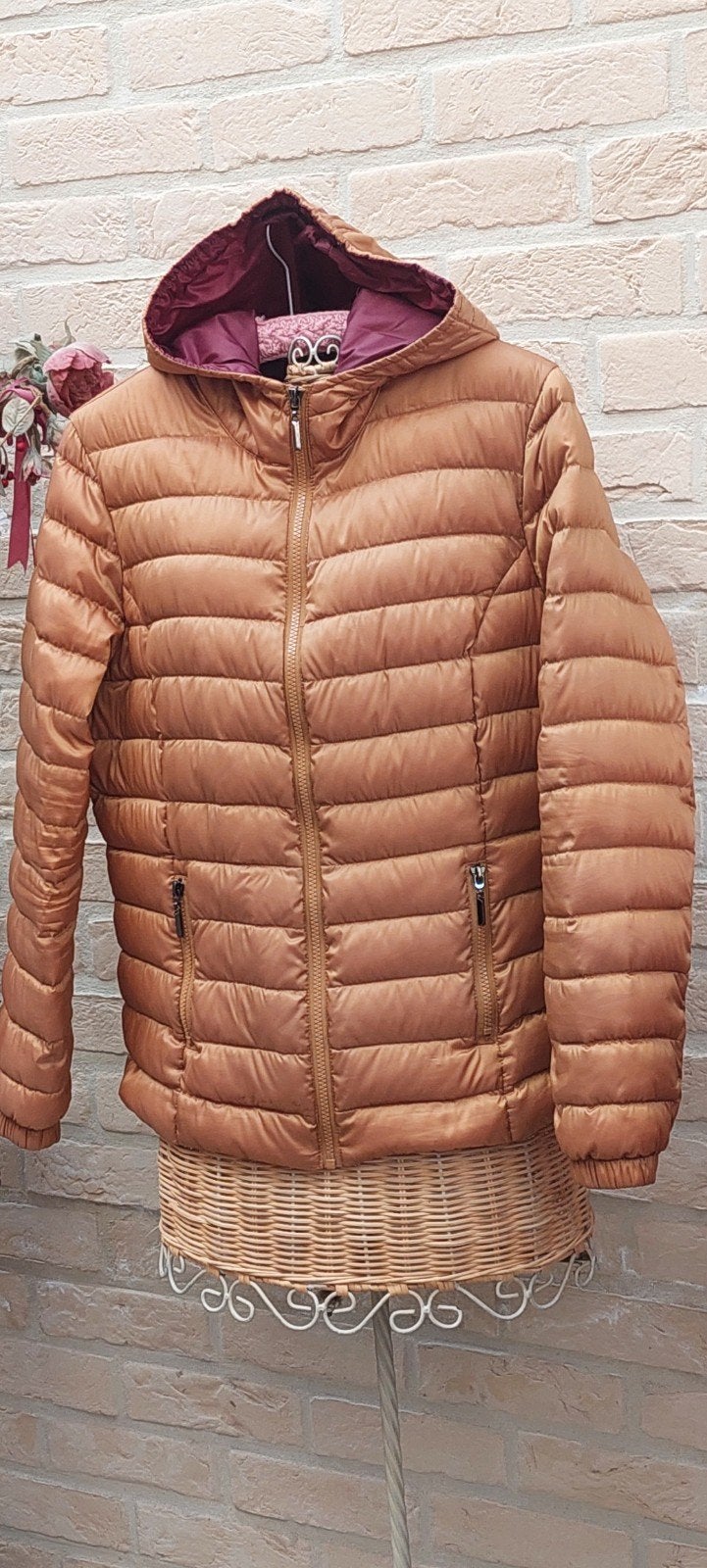 Jasje met kap maat 42 Charles Vögele, Taille 42/44 (L), Enlèvement ou Envoi, Autres couleurs, Comme neuf