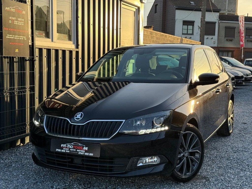 Skoda Fabia 1.0i Drive/ Carplay/ Zetelverw/Onderhoud+Keuring, Auto's, Voorwielaandrijving, Dealer onderhouden, Stof, Euro 6